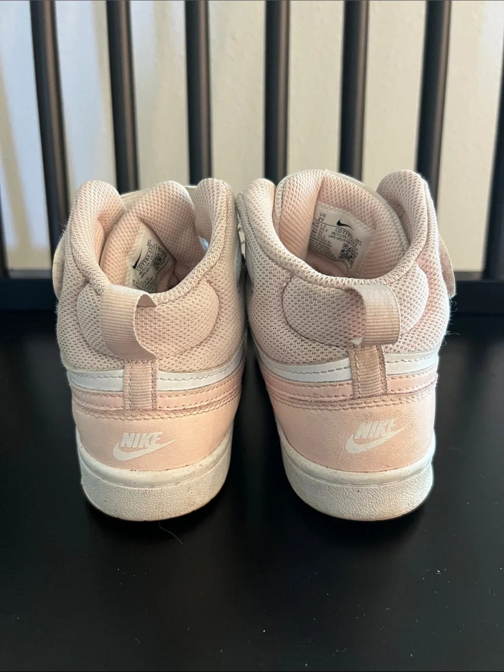 ❤️3/$25 (2) Nike Kids Sneakers in White & Pink